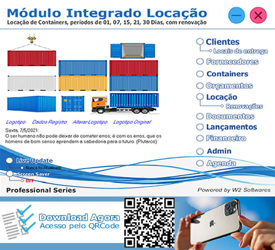 Software Locao Containers